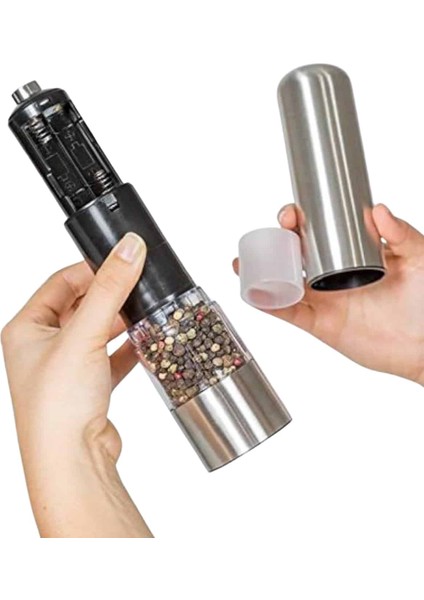Zeroshop Baharat Öğütücü Otomatik Ayarlanabilir Tuz Karabiber Baharat Değirmeni fiyatları