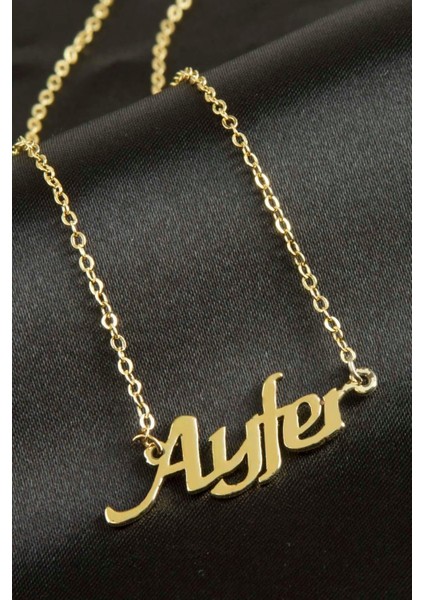 Allzey Ayfer Isimli Kolye -Sarı