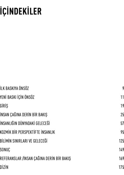 Yarının Dünyası - Martin Rees modelleri