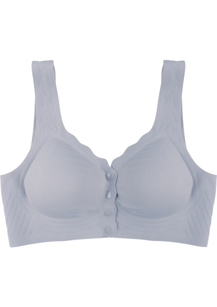 Balensiz Lazer Dikişsiz Kaplı Önden Kopçalı Sütyen Büstiyer indirimleri