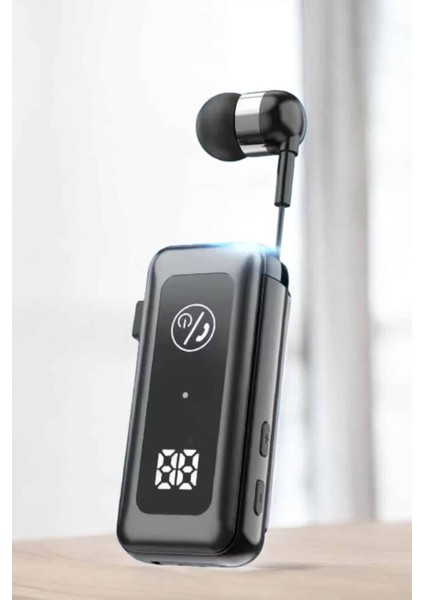 Zeroshop Makaralı Bluetooth Kulaklık Kulak Içi Dijital Göstergeli Yüksek Ses Kaliteli fiyatları