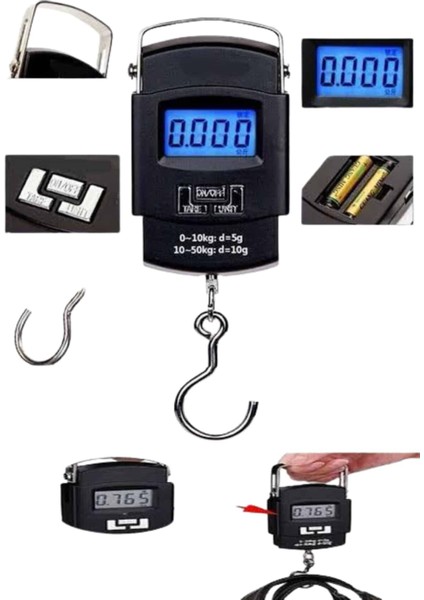 Zeroshop Profesyonel El Terazisi El Kantarı 50 kg Dijital Göstergeli Tartı modelleri