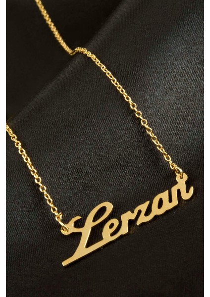 Allzey Lerzan Isimli Kolye -Sarı