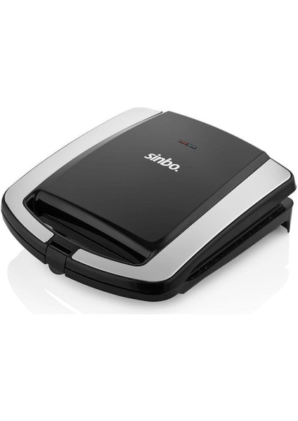 Mini Alüminyum Tost Makinesi, Elektrikli, Siyah, 2 Yıl Garanti, 50/60 Hz