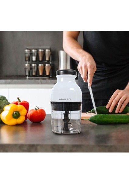 Beyaz Kapsül Doğrayıcı, Şık ve Kullanışlı, Dayanıklı Tasarım