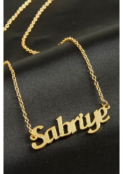 Allzey Sabriye Isimli Kolye -Sarı