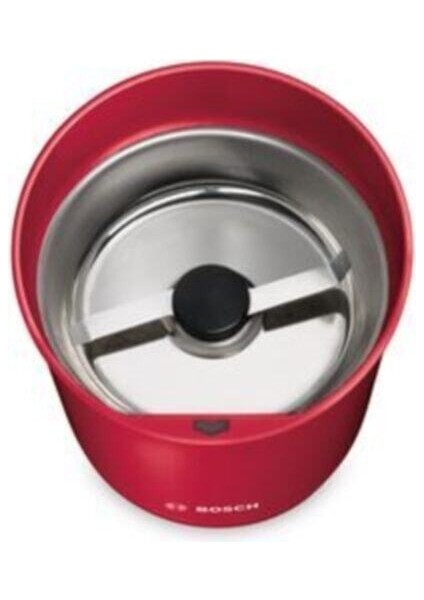 Kırmızı Kahve Öğütücü ve Değirmen, Pratik ve Şık Tasarım, Renkli ve Kullanışlı