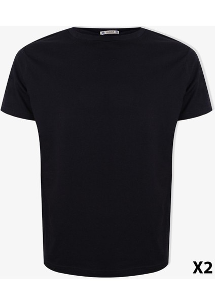 Erkek 2'li Basic Likralı T-Shirt fırsatları