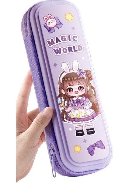 Kaba Ayı Kalem Kutusu Capibara Kalem Kutusu Karikatür Kalem Kutusu Kız Ilkokul Kalem Kutusu Erkek Kalem Kutusu Magic Nini (Yurt Dışından)