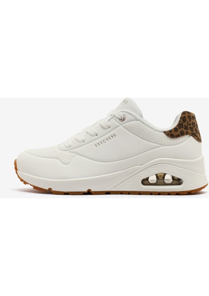 Uno - Jungle Nite Kadın Beyaz Sneakers 177093 Whld