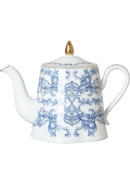 Renkli Sanat Seramik Çaydanlık 800 Ml, Şık ve Kullanışlı Tasarım