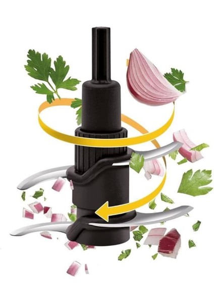 Çok Renkli Masterchop Xxl Siyah Rondo Doğrayıcı, Mutfağınıza Şıklık Katın fırsatları