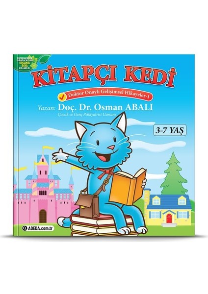Kitapçı Kedi (3-7 Yaş)