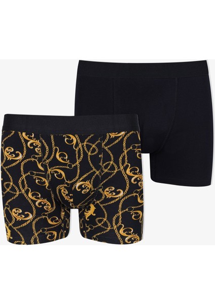 Erkek 2'li Pamuklu Likralı Boxer fırsatları