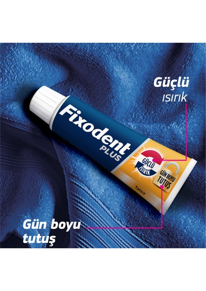 Plus En İyi Tutuş Diş Protez Yapıştırıcı Krem 40 gr