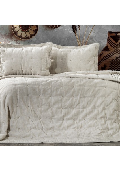 Wendy Çift Kişilik Yatak Örtüsü Takımı / Bej fiyatları