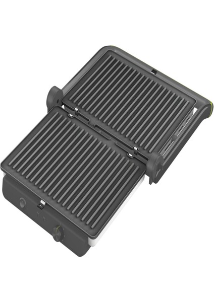 Beyaz Floral Tost Makinesi, Yağ Toplama Hazneli, Pratik ve Kullanışlı Seçenek fiyatları