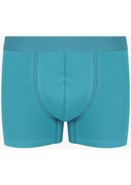 Erkek 2'li Pamuklu Likralı Boxer