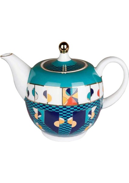 Çok Renkli Art Leslie Bone Çaydanlık 1300 Ml, Şık ve Kullanışlı Tasarım