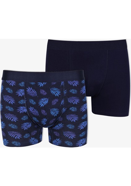 Erkek 2'li Pamuklu Likralı Boxer fırsatları