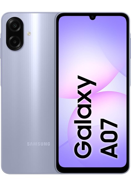 Galaxy A07 128 GB 4 GB Ram (Samsung Türkiye Garantili) Açık Mor
