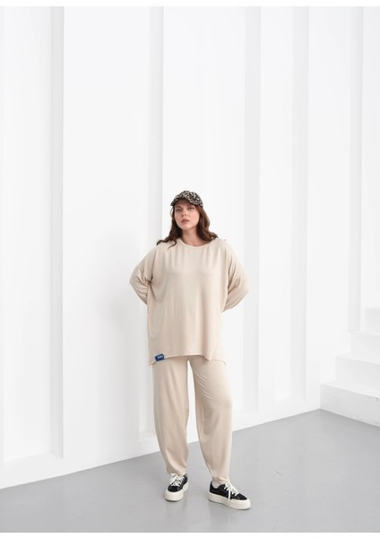 Oversize Kadın Eşofman Takımı - Basic Rahat Kesim (38-46 Beden Uyumlu) indirimleri