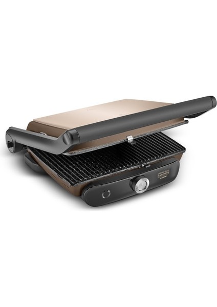 2400W Tost ve Izgara Makinesi, 6 Dilim, Walnut Brown, Şık ve Fonksiyonel Tasarım