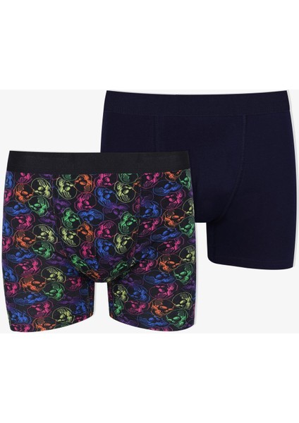 Erkek 2'li Pamuklu Likralı Boxer fırsatları