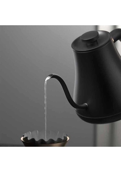 Slim Siyah Çelik Çaydanlık 800 ml modelleri