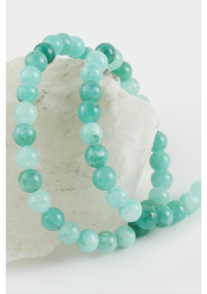 Allzey 8 mm Ceyt Taşı-Turkuaz