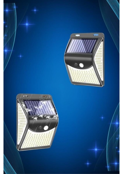 Zeroshop Solar Sensörlü Duvar Lambası Bahçe Lamba 20 LED Işık