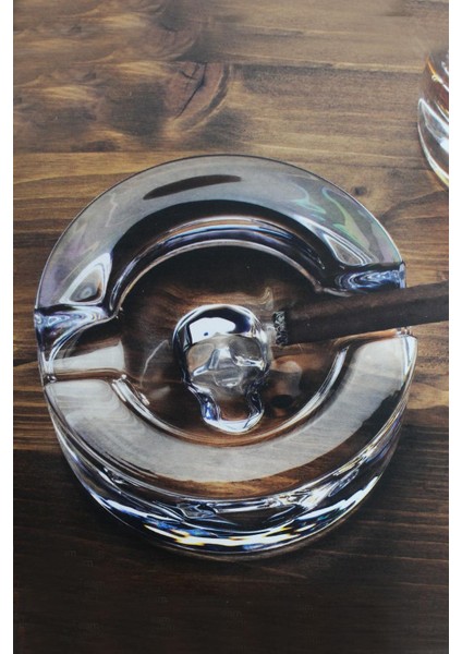 Nude Kristal Kuru Kafa Figürlü 24421 Shade Ağır Puro Küllük modelleri