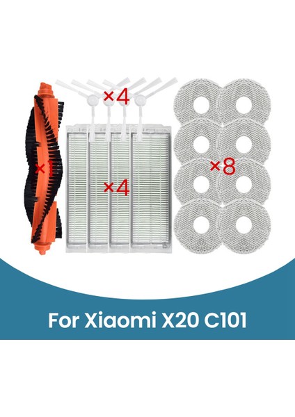 Xiaomi X20 C101 Süpürme Robotu Kiti Yedek Parça Aksesuarları,yedek Parça (Yurt Dışından)