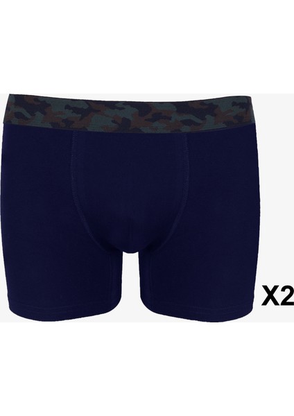 Erkek 4'lü Pamuklu Likralı Boxer indirimleri