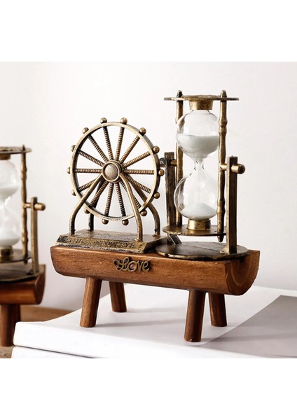 Dekoratif Dönme Dolap Biblolu Kum Saati fırsatları