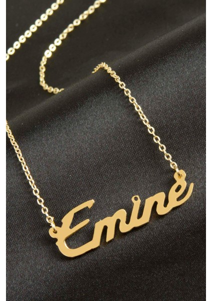 Allzey Emine Isimli Kolye -Sarı