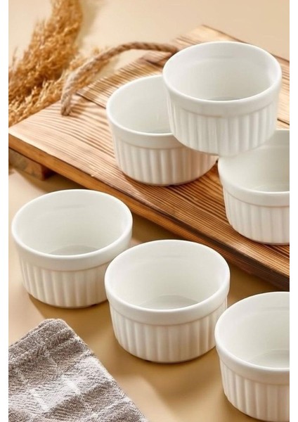 Sufle Kabı 6 Lı Porselen CKR4036 indirimleri