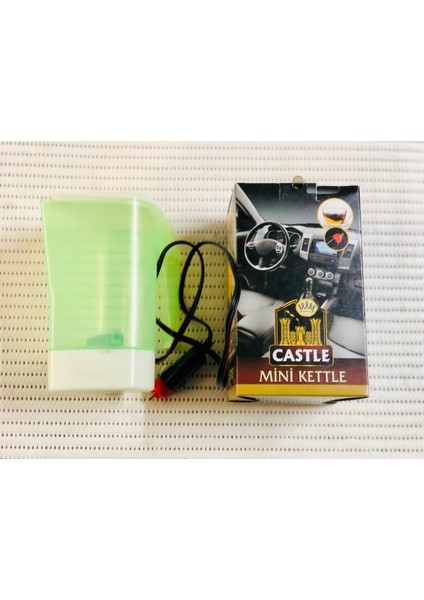 Yeşil Castle Mini Kettle, Şık ve Pratik Küçük Elektrikli Su Isıtıcısı fiyatları
