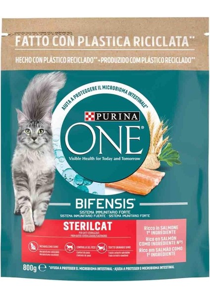 Somonlu Kısırlaştırılmış Kedi Maması 800 gr