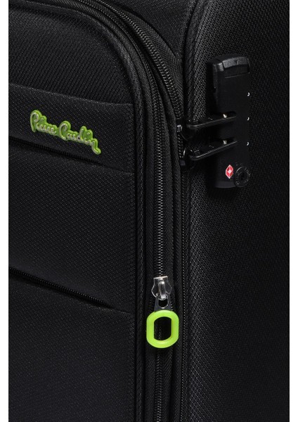 Pierre Cardin Ultra Light Hafif Lüx Kumaş Kabin Boy Valiz Siyah 04PC4200 fırsatları