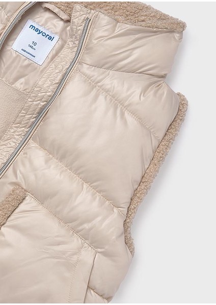 7322-66 Kız Çocuk Bej Yelek fiyatları