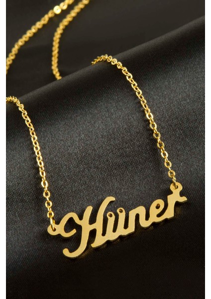 Allzey Hüner Isimli Kolye -Sarı