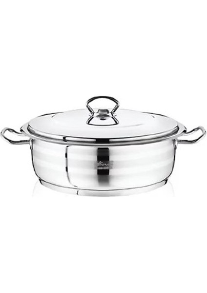 Flavia Çelik Kısa Tencere 36X13 Cm-12 Litre fiyatları