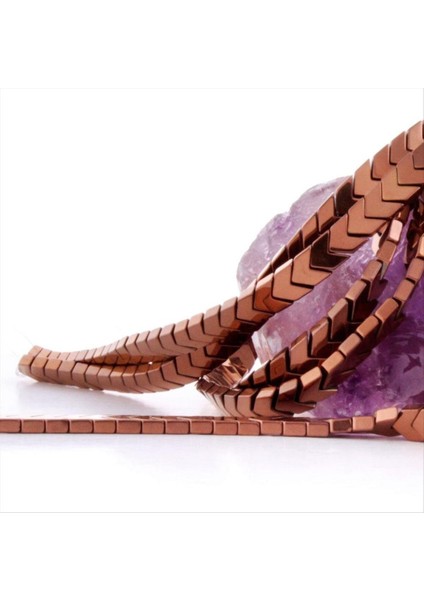 Allzey 6 mm Çavuş Hematit Taşı-Kahverengi