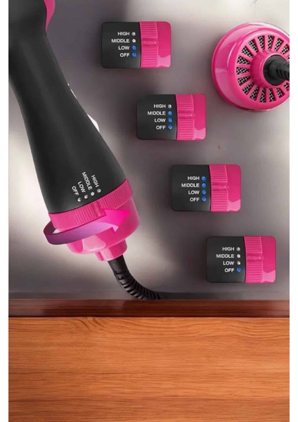 Zeroshop 220°C’YE Kadar Isınan, Hacim ve Yıpranma Karşıtı Profesyonel Fön Tarağı fırsatları