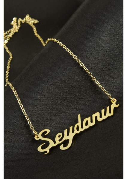 Allzey Şeydanur Isimli Kolye -Sarı