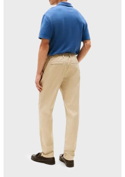 Streç Pamuklu Tapered Fit Normal Bel Düz Paça Pantolon Erkek Pantolon MW0MW39702 Rbt modelleri