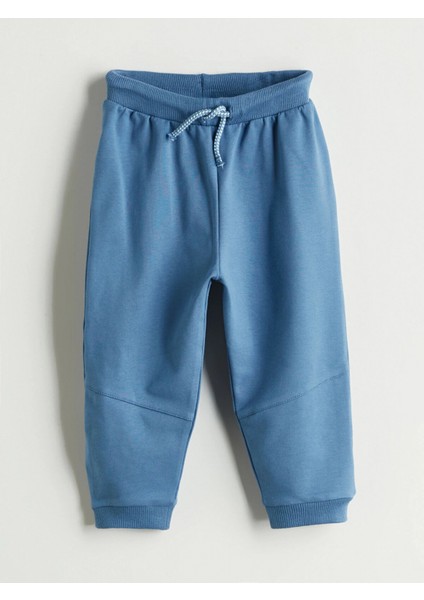 Lc Waıkıkı Mavi Bisiklet Yaka Erkek Bebek Sweatshirt ve Eşofman Alt 2'li indirimleri