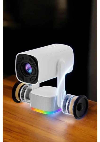 Zeroshop Şarjlı Projeksiyon Oyun Sinema Projektörü 4K Hd Görüntü Kaliteli fiyatları