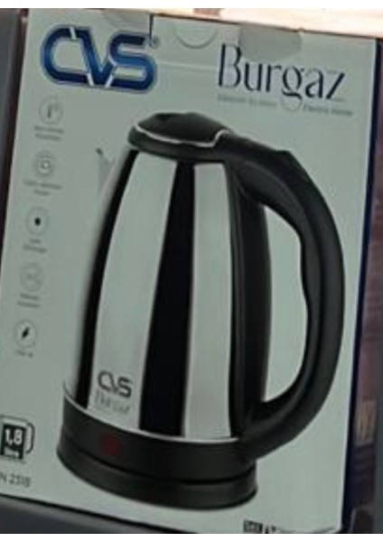 1.2 Litre Gri Elektrikli Su Isıtıcı Dn 2342 fiyatları